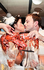 wedding menus - lobster clambakes