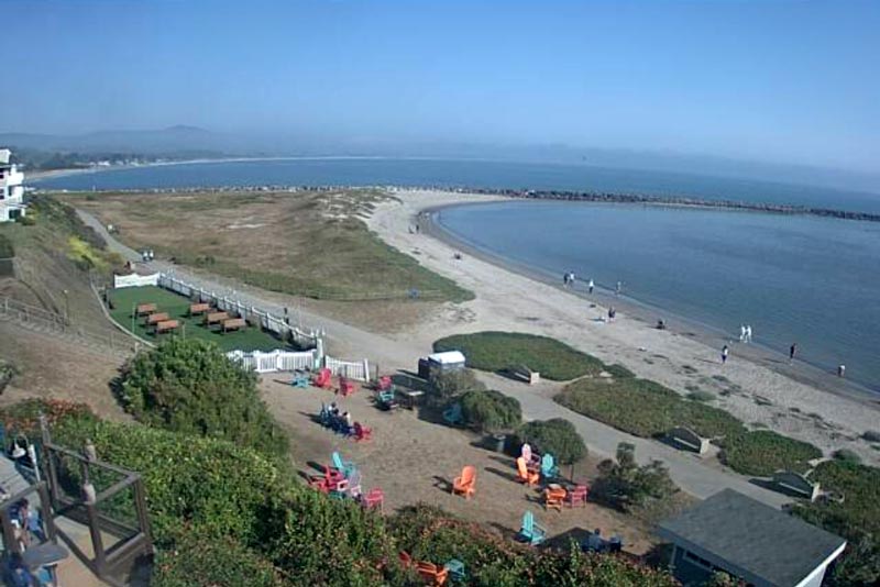 SamCam view north towards Half Moon Bay