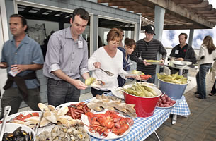 Lobster Clambakes at Sam's Chowder House