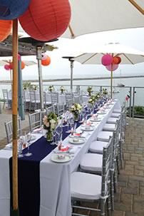 Weddings at Sam's Chowder House - Harbor View Room